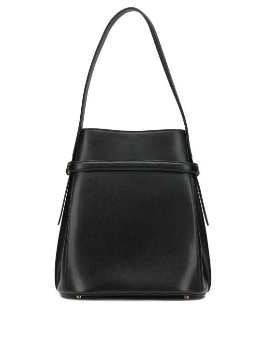 26FW 토템 숄더백 244 WAL0048 LE0025 001BLACK Black - TOTEME