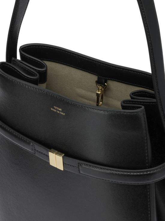 26FW 토템 숄더백 244 WAL0048 LE0025 001BLACK Black - TOTEME
