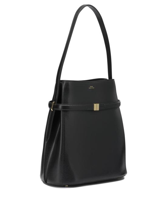26FW 토템 숄더백 244 WAL0048 LE0025 001BLACK Black - TOTEME