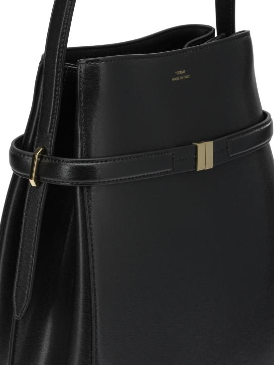 26FW 토템 숄더백 244 WAL0048 LE0025 001BLACK Black - TOTEME