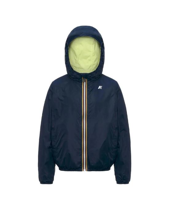26SS [키즈] 까웨 자켓 K61314W C0N BLUE INSIGNIA RED - K-WAY