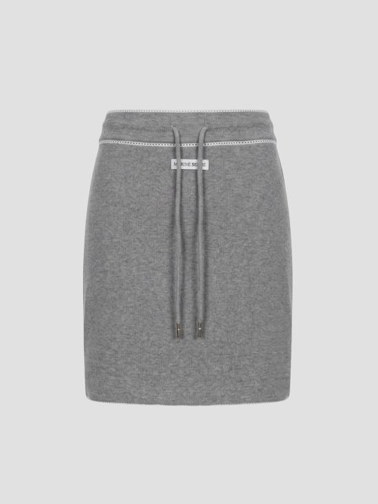 26SS 마린세르 숏 스커트 WSK133ACJER0011 GR50 GREY
