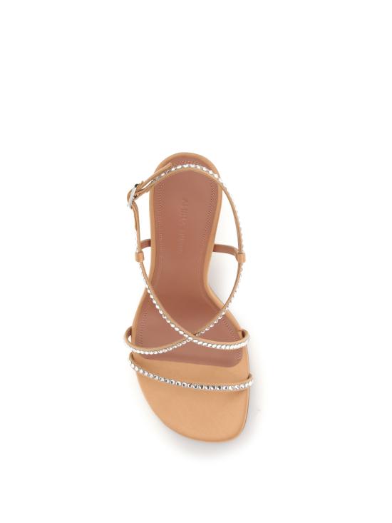 26SS 아미나 무아디 샌들 17S366231SAL LATTESATIN BEIGE - AMINA MUADDI