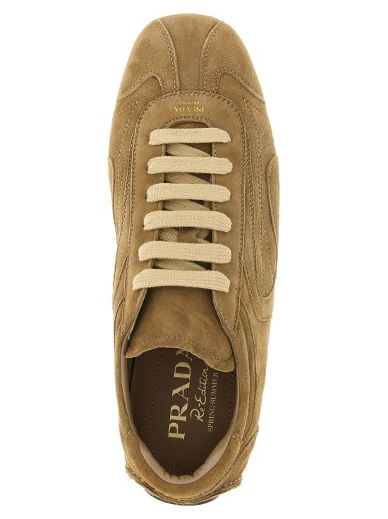26SS 프라다 몬테카를로 리에디션 2005 스웨이드 스니커즈 4E1165FG001008F0314 Brown - PRADA
