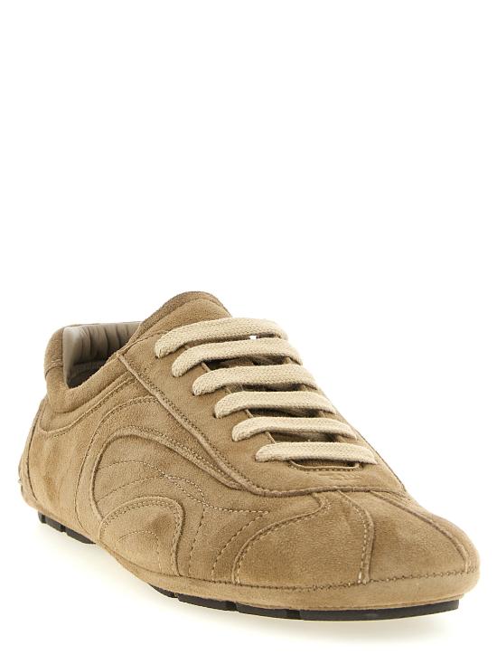 26SS 프라다 몬테카를로 리에디션 2005 스웨이드 스니커즈 4E1165FG001008F0314 Brown - PRADA