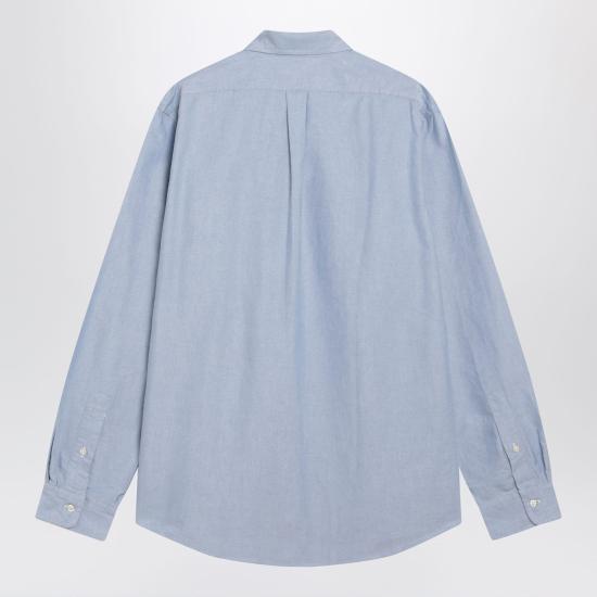 26FW 폴로 랄프로렌 컬러 포니 자수 커스텀 핏 버튼 다운 셔츠 710792041002CO Light blue - POLO RALPH LAUREN