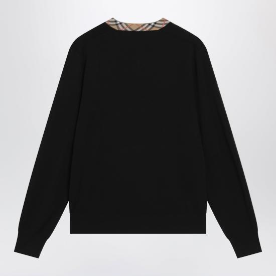26FW 버버리 긴팔 티셔츠 8127128176384 Black - BURBERRY