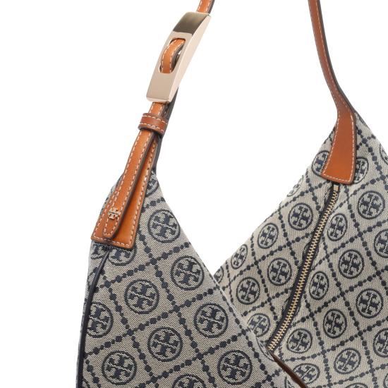 26SS 토리버치 T 모노그램 벌룬 백 177028 405 Blue - TORY BURCH