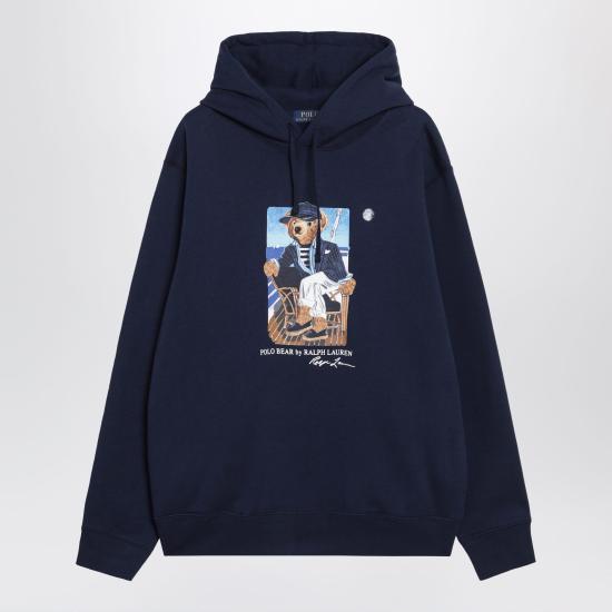 26FW 폴로 랄프로렌 후드 티셔츠 710B21811001CO Blue