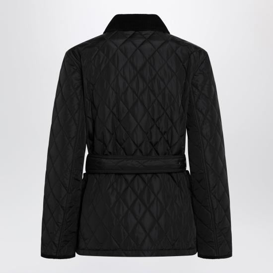 26FW 버버리 칠턴 퀼팅 자켓 8110378166468 Black - BURBERRY