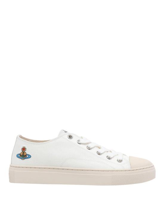 26SS 비비안웨스트우드 플림솔 스니커즈 75020063WW0165A402 White