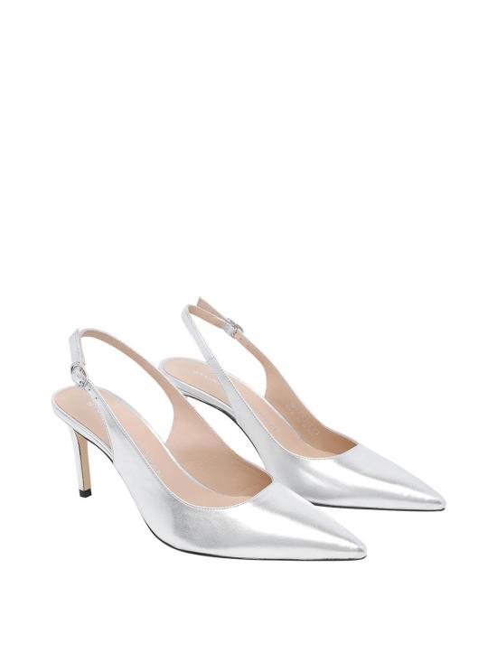 26SS 스튜어트 와이츠먼 힐/펌프스 SK671STUARTPOWERSLINGBACK75LIDSLV Silver - STUART WEITZMAN