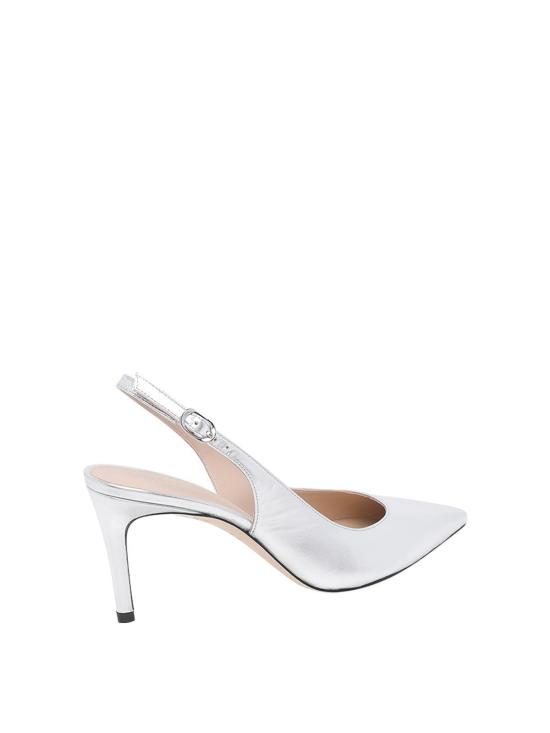 26SS 스튜어트 와이츠먼 힐/펌프스 SK671STUARTPOWERSLINGBACK75LIDSLV Silver - STUART WEITZMAN