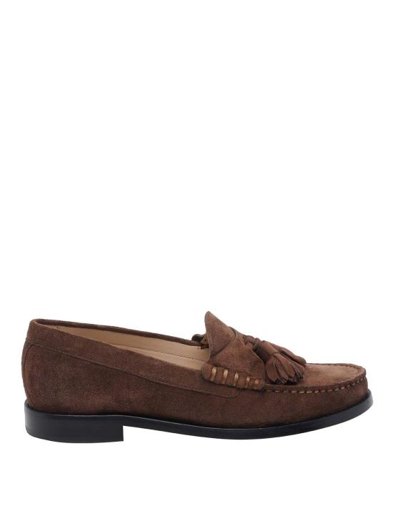 26SS 스튜어트 와이츠먼 로퍼 SL592LOTTIETASSELLOAFERSPDWAL Brown