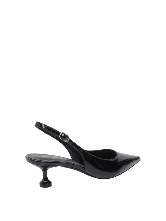 26SS 스튜어트 와이츠먼 힐/펌프스 SM912STUARTINISLINGBACK50PATBLK Black - STUART WEITZMAN