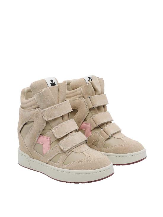 26SS 이자벨마랑 베켓 웨지 스니커즈 BK0010FAD1E02SBEBG Beige - ISABEL MARANT