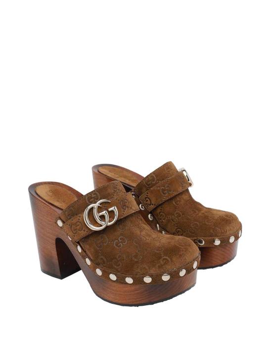 26SS 구찌 뮬/슬리퍼 853690AADUO2118 Brown - GUCCI