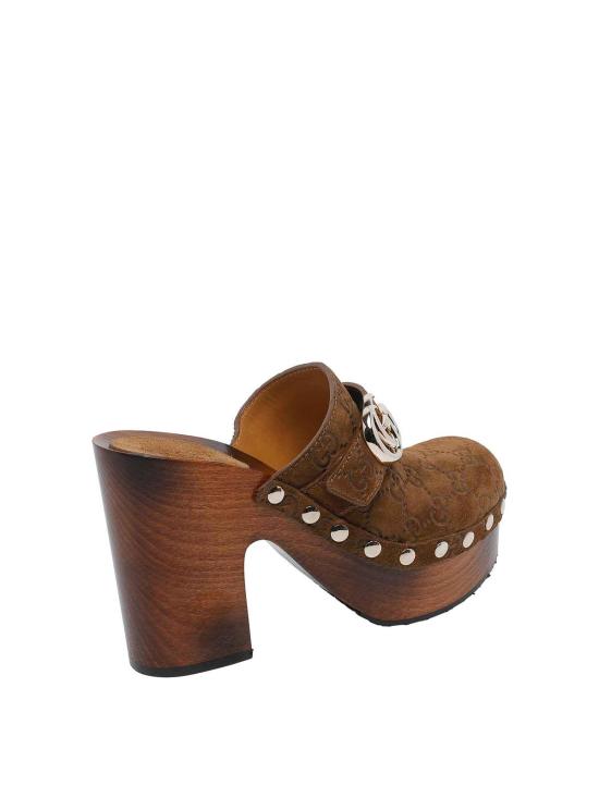 26SS 구찌 뮬/슬리퍼 853690AADUO2118 Brown - GUCCI