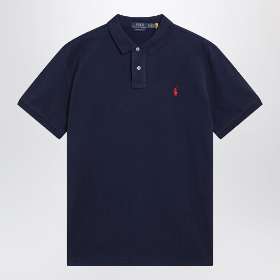 26FW 폴로 랄프로렌 폴로 티셔츠 710782592008CO Blue