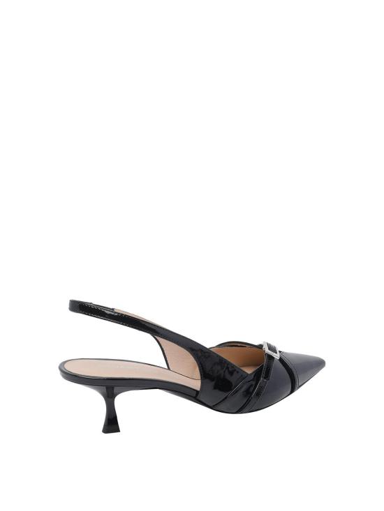 26SS 스튜어트 와이츠먼 힐/펌프스 SM977GEORGIESLINGBACKPATBLK Black - STUART WEITZMAN