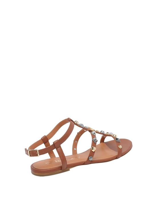 26SS 비아로마 샌들 464083CCUOIO Brown - VIA ROMA