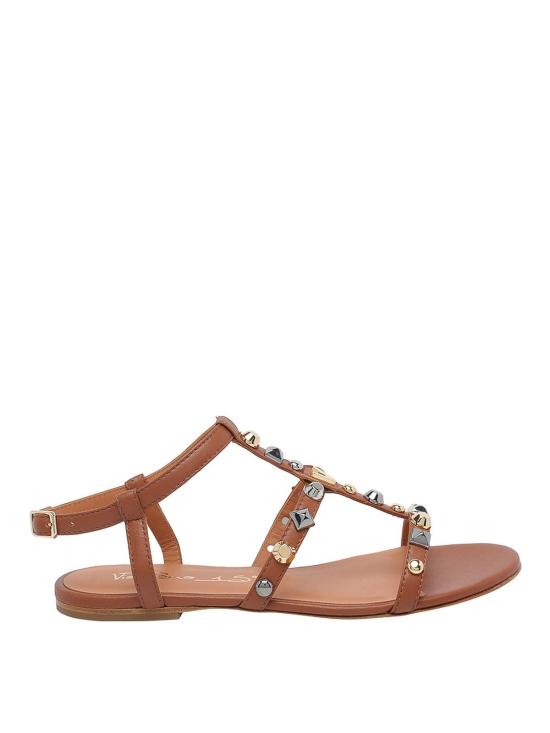 26SS 비아로마 샌들 464083CCUOIO Brown