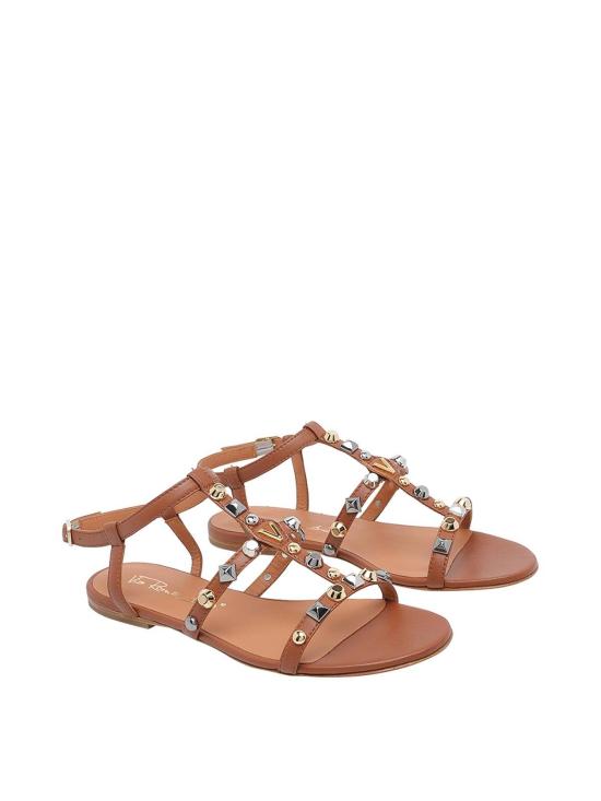 26SS 비아로마 샌들 464083CCUOIO Brown - VIA ROMA