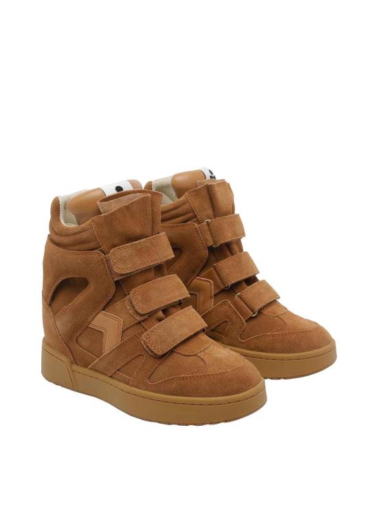 26SS 이자벨마랑 베켓 웨지 스니커즈 BK0010FAB3E04S50CO Brown - ISABEL MARANT