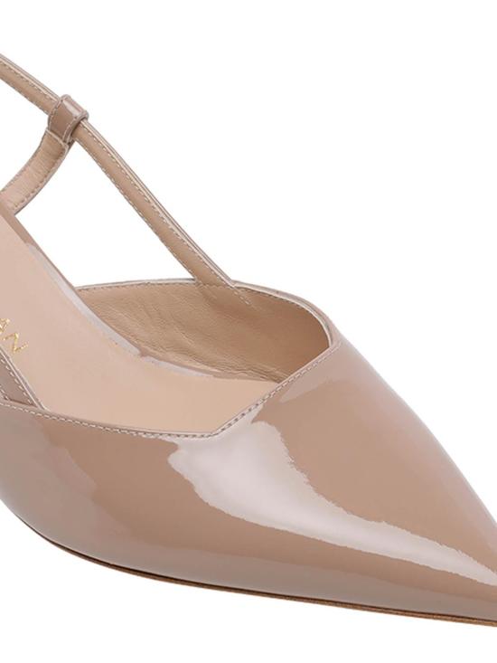 26SS 스튜어트 와이츠먼 힐/펌프스 SJ435VINNIE50SLINGBACKPATFWN Beige - STUART WEITZMAN