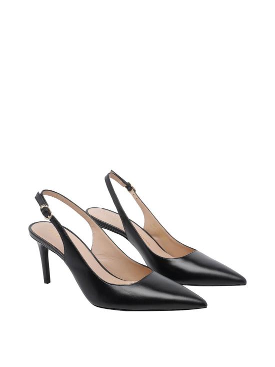 26SS 스튜어트 와이츠먼 힐/펌프스 SK668STUARTPOWERSLINGBACK75SMOBLK Black - STUART WEITZMAN