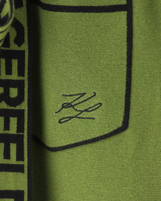  칼라거펠트 가디건 221W2003 477 pesto VERDE - KARL LAGERFELD
