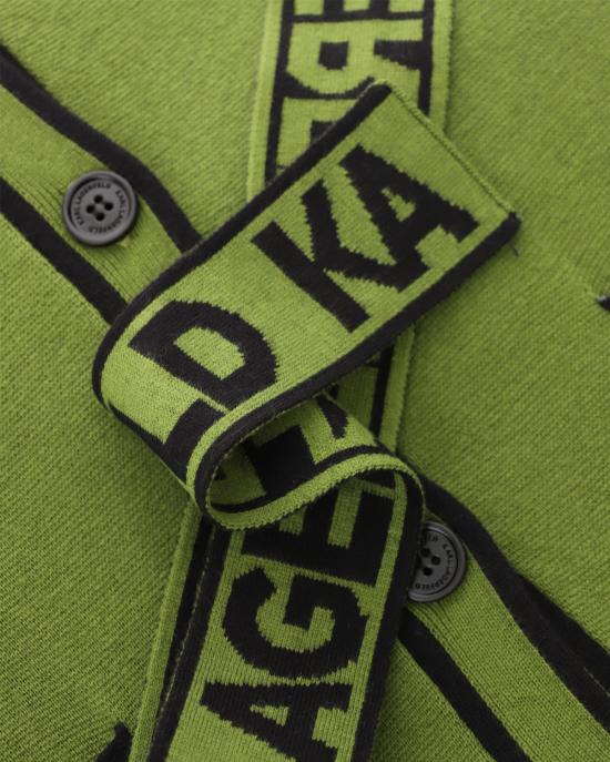  칼라거펠트 가디건 221W2003 477 pesto VERDE - KARL LAGERFELD