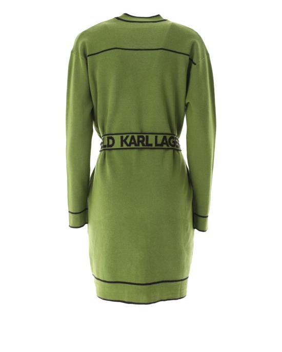  칼라거펠트 가디건 221W2003 477 pesto VERDE - KARL LAGERFELD