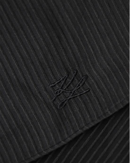  칼라거펠트 블라우스 235W1607 999 black NERO - KARL LAGERFELD