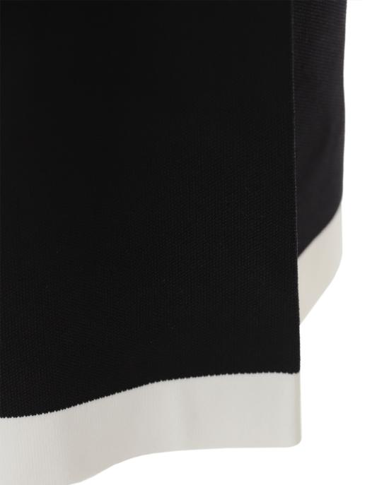  칼라거펠트 수트 팬츠 236W1003 998 black white NERO BIANCO - KARL LAGERFELD