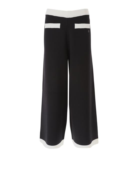  칼라거펠트 수트 팬츠 236W1003 998 black white NERO BIANCO