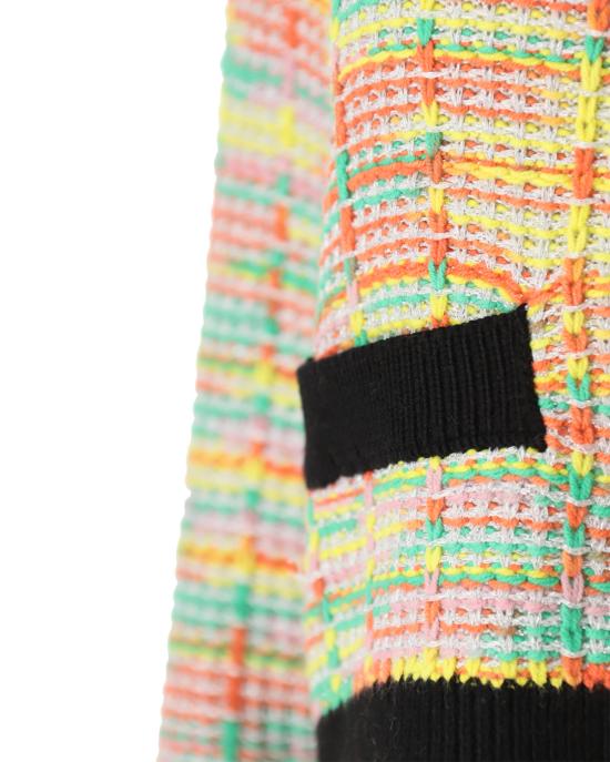  칼라거펠트 가디건 235W2002 Q78 Lurex Multi Boucle MULTICOLOR - KARL LAGERFELD