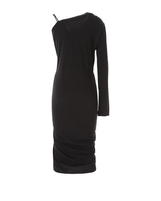  칼라거펠트 미디 원피스 235W1355 999 black NERO - KARL LAGERFELD