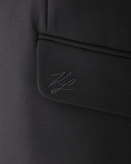  칼라거펠트 수트 자켓 235W1402 999 black NERO - KARL LAGERFELD