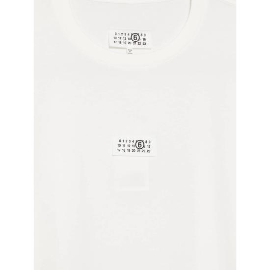 26FW MM6 메종마르지엘라 반팔 티셔츠 M20258 SH0GC0071 101 WHITE - MM6 MAISON MARGIELA