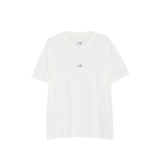 26FW MM6 메종마르지엘라 반팔 티셔츠 M20258 SH0GC0071 101 WHITE