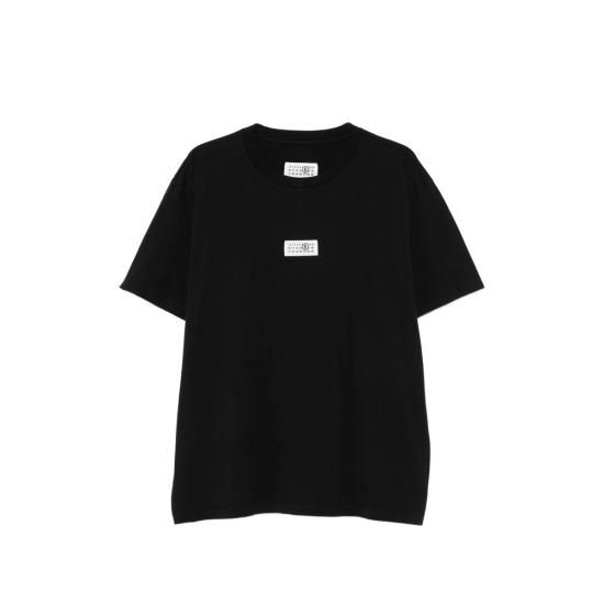 26FW MM6 메종마르지엘라 반팔 티셔츠 M20258 SH0GC0071 900 BLACK