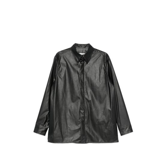 26FW MM6 메종마르지엘라 셔츠 S53057 SH0DT0058 900 BLACK