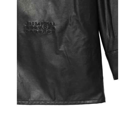 26FW MM6 메종마르지엘라 셔츠 S53057 SH0DT0058 900 BLACK - MM6 MAISON MARGIELA