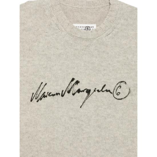 26FW MM6 메종마르지엘라 민소매 티셔츠 M13288 SH0FB0028 806S GREY - MM6 MAISON MARGIELA