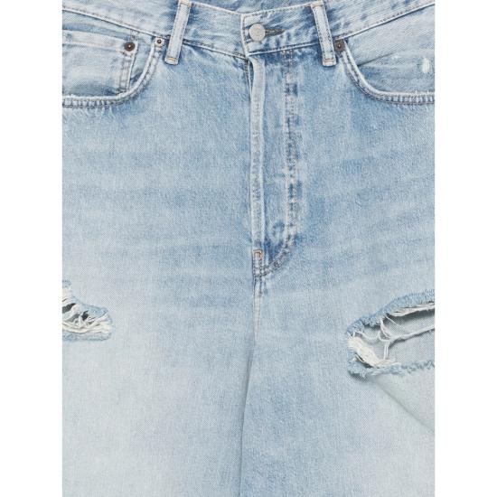 26FW 아크네 스튜디오 데님 숏팬츠 CE0086 LIGBL BLUE - ACNE STUDIOS