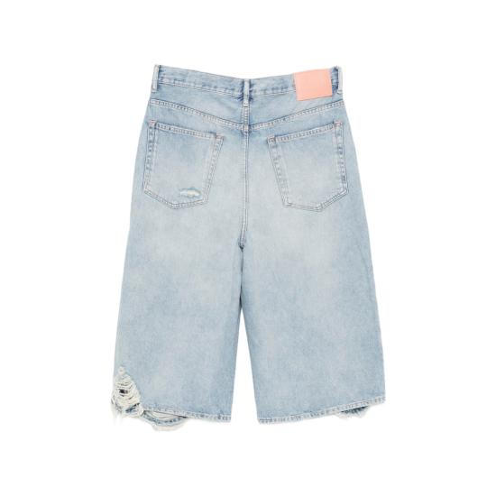 26FW 아크네 스튜디오 데님 숏팬츠 CE0086 LIGBL BLUE - ACNE STUDIOS