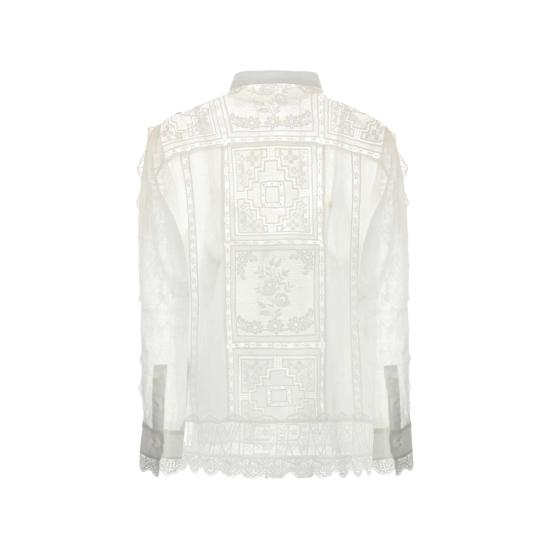 26FW 짐머만 블라우스 8731TSS261 IVORY NEUTRALS - ZIMMERMANN