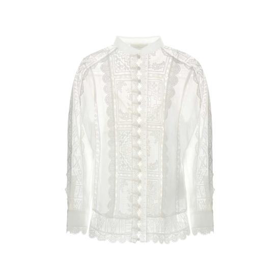 26FW 짐머만 블라우스 8731TSS261 IVORY NEUTRALS