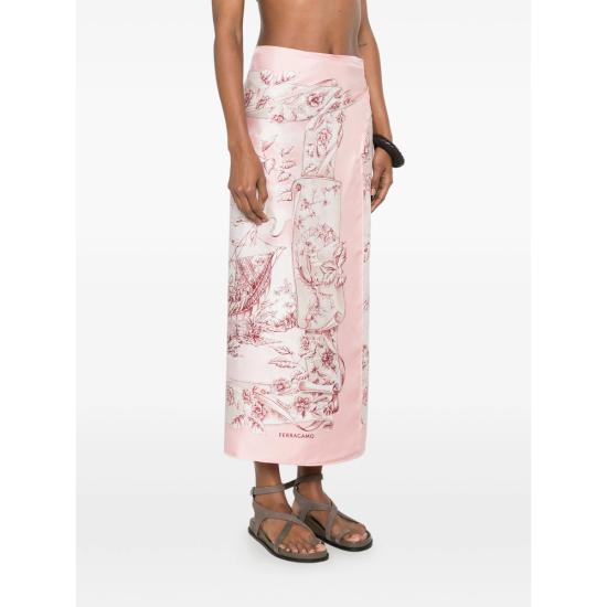 26FW 살바토레 페라가모 비치용품 321286 0795151 ROSA PINK - SALVATORE FERRAGAMO